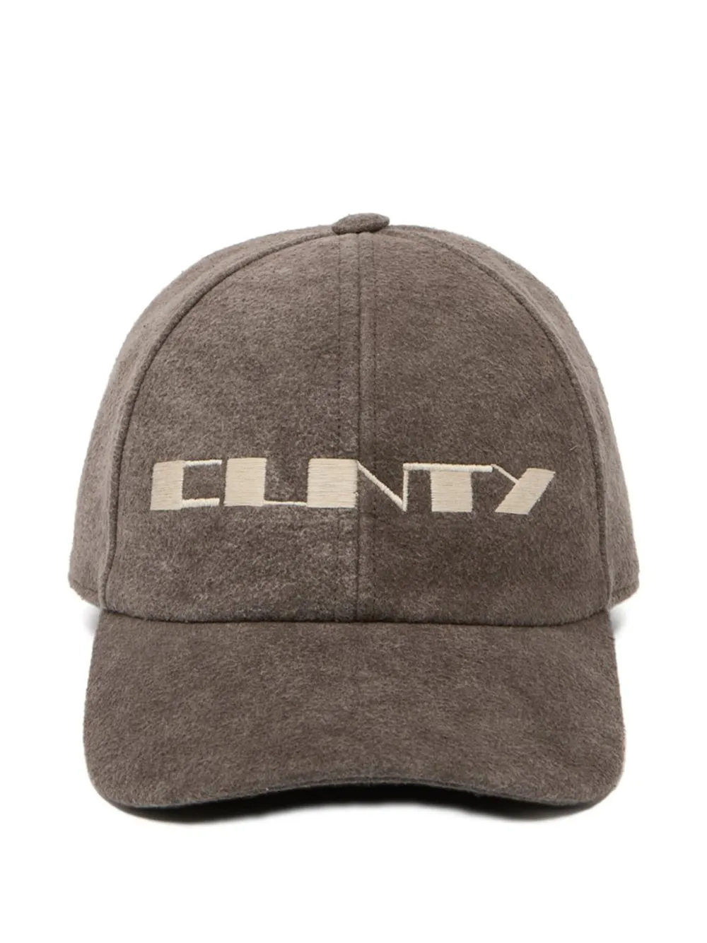 Rick Owens DRKSHDW logo-embroidered baseball cap | Brown | Image 1