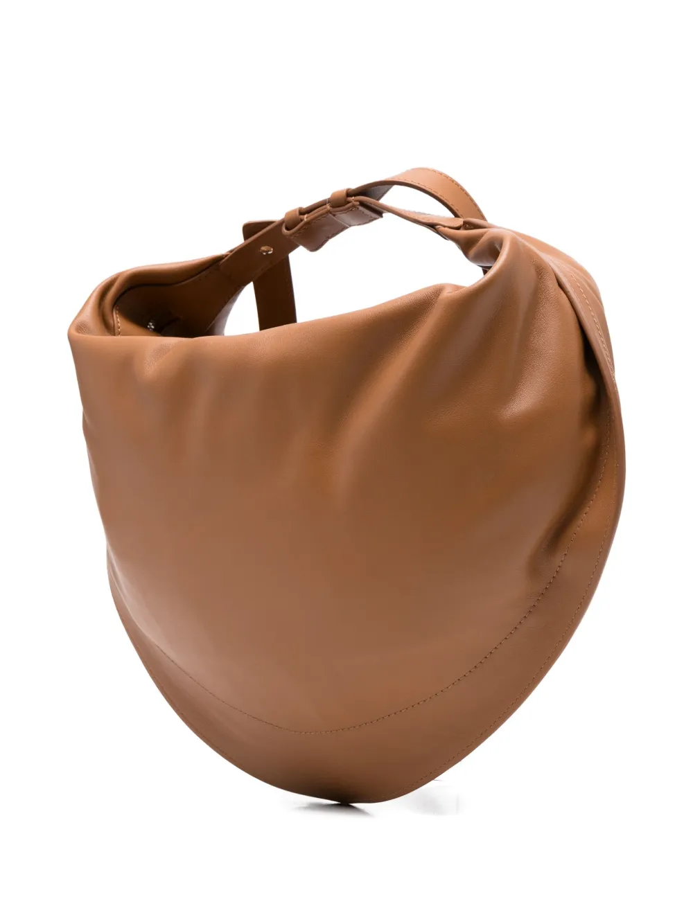 FEDERICO CINA Tortellino gewatteerde shopper Bruin