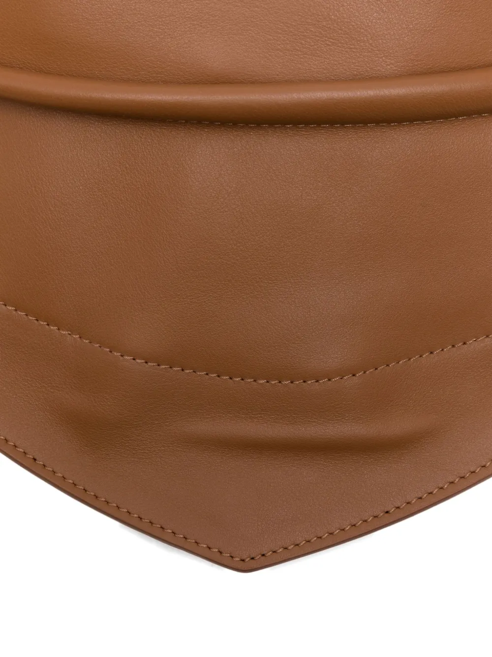 FEDERICO CINA Tortellino gewatteerde shopper Bruin
