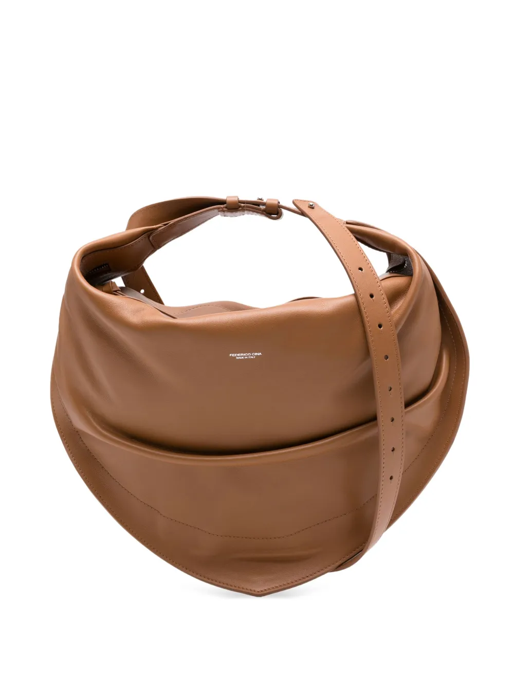Tortellino padded tote bag