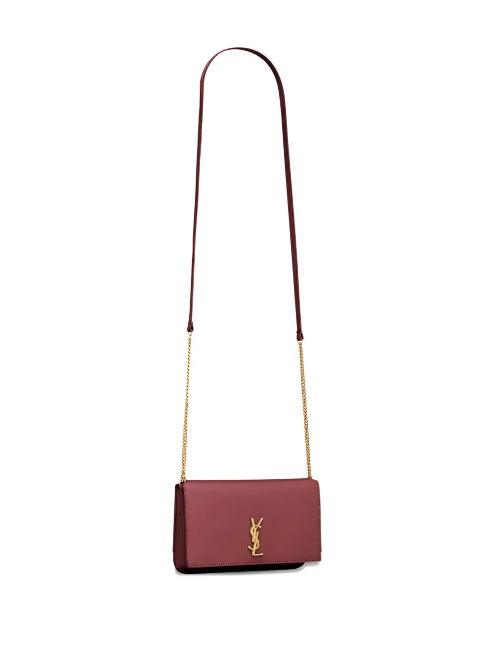Saint Laurent chain phone holder mini bag Rood