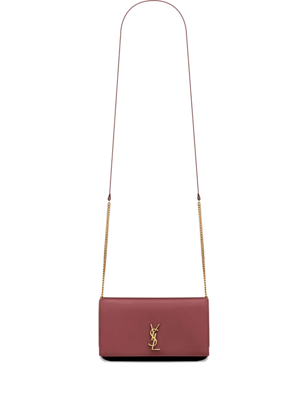 Saint Laurent chain phone holder mini bag Rood