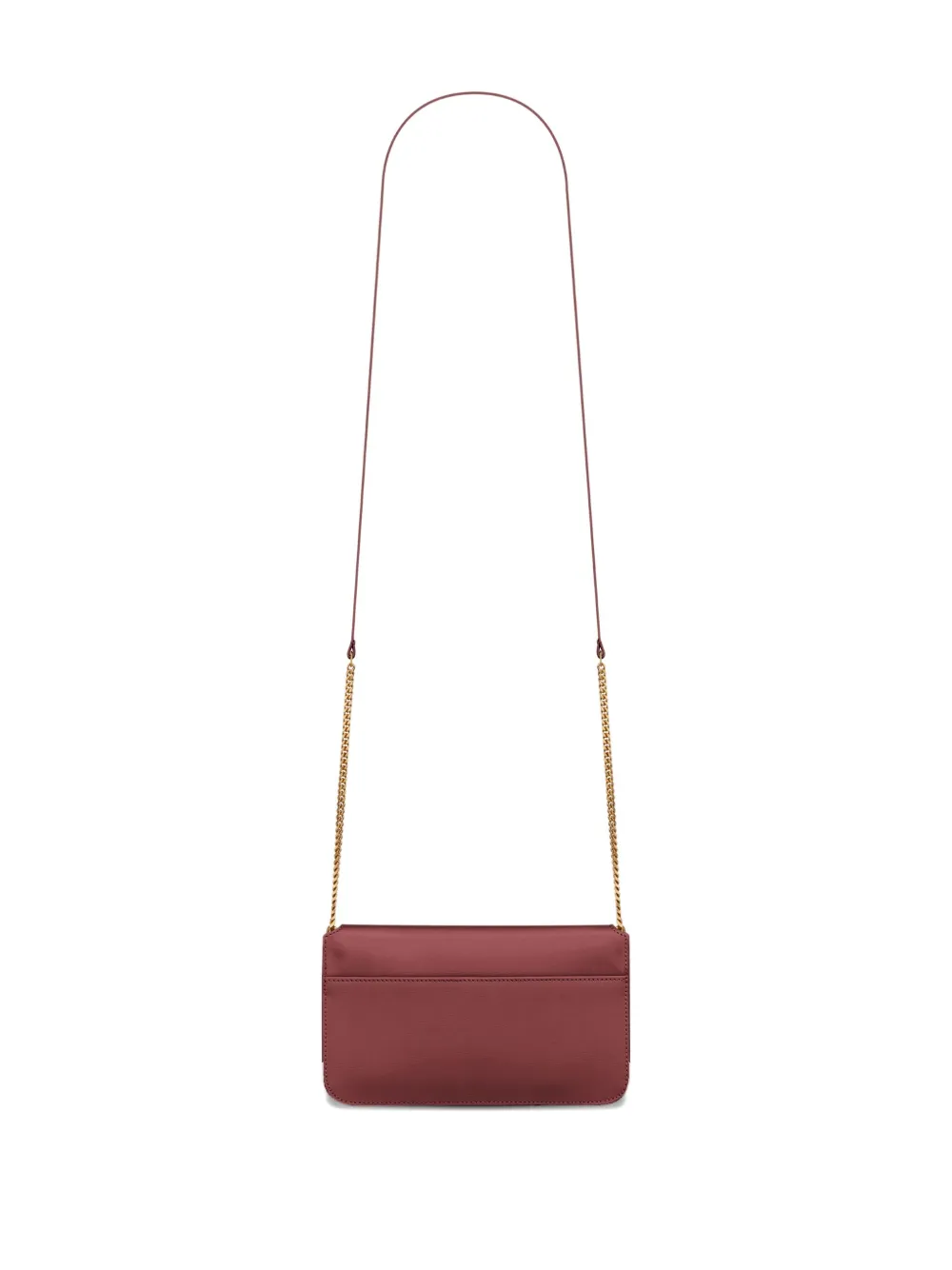 Saint Laurent chain phone holder mini bag Rood