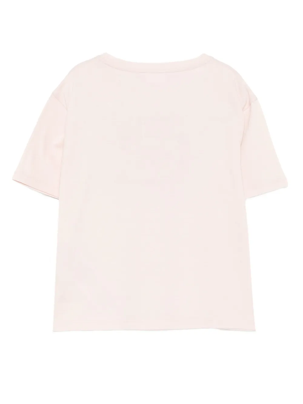 Gucci Kids T-shirt met logo en ronde hals Wit