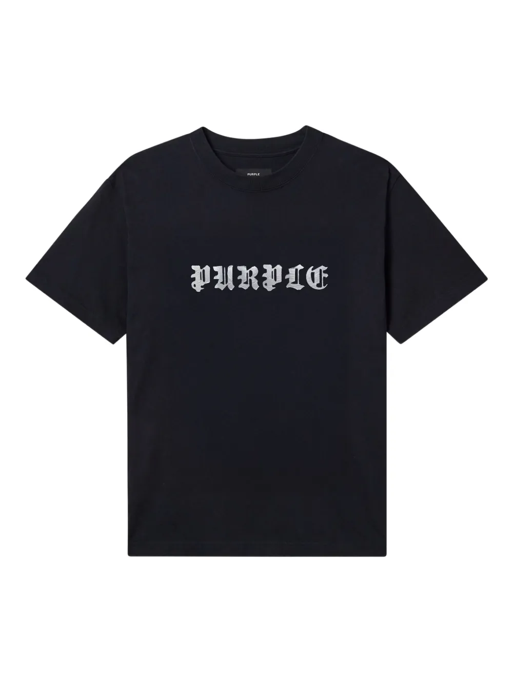 Purple Brand logo-print T-shirt | Black | Image 1