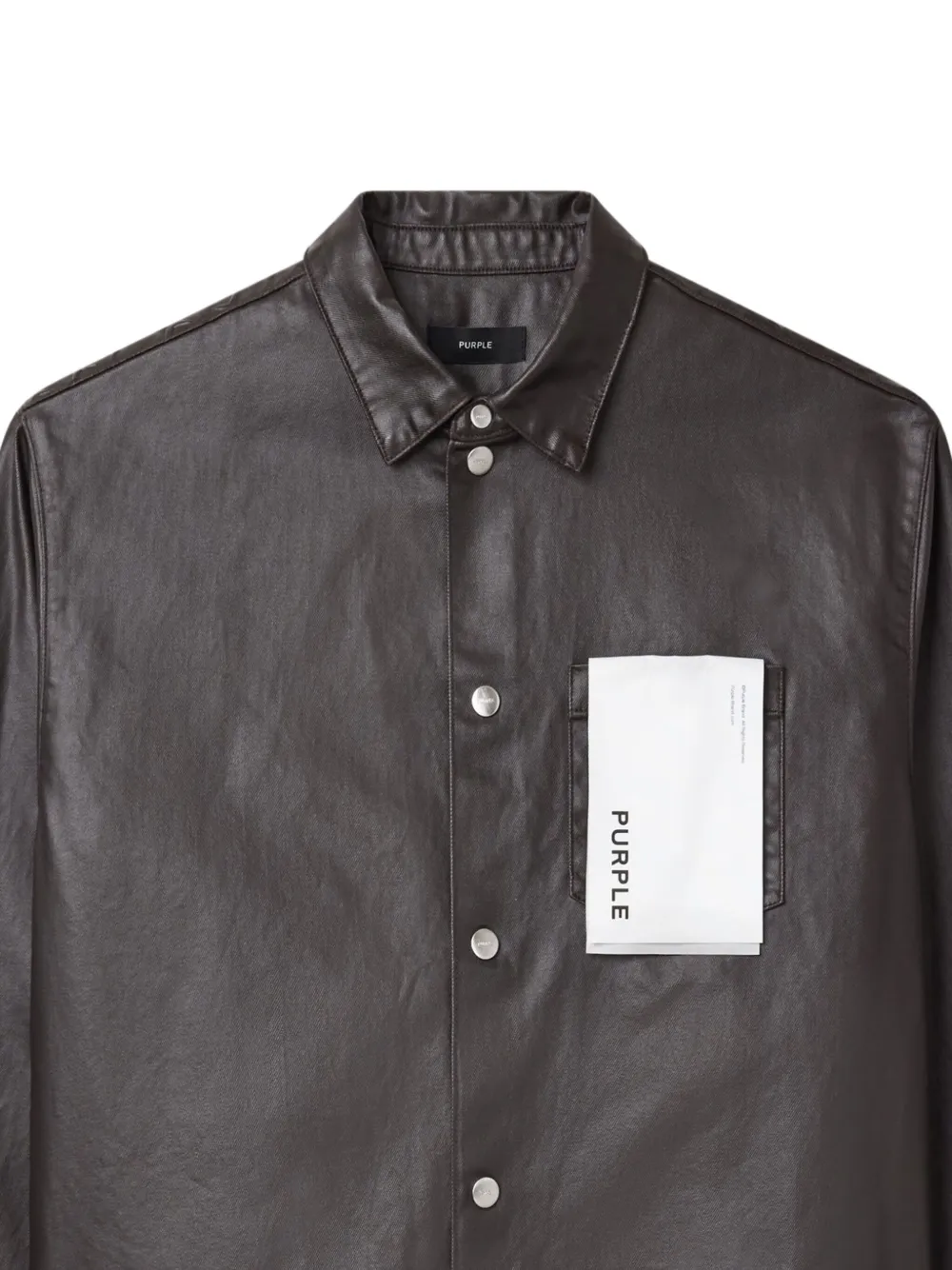 Purple Brand Button-up overhemd - Bruin
