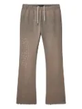 Purple Brand logo-print track pants - Neutrals