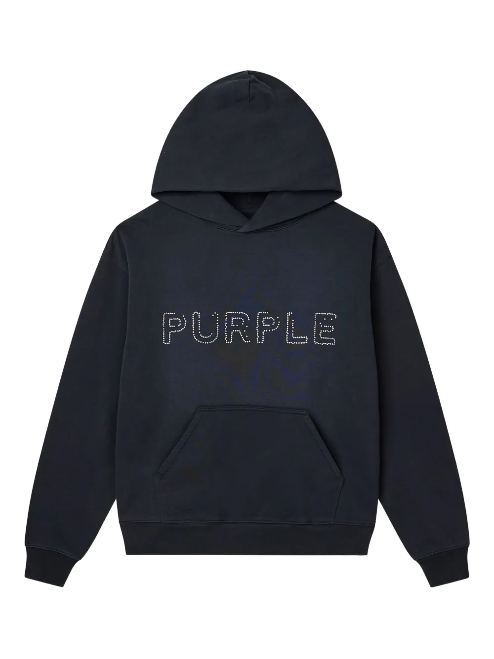 Purple Brand Logo-detail Hoodie In Blue
