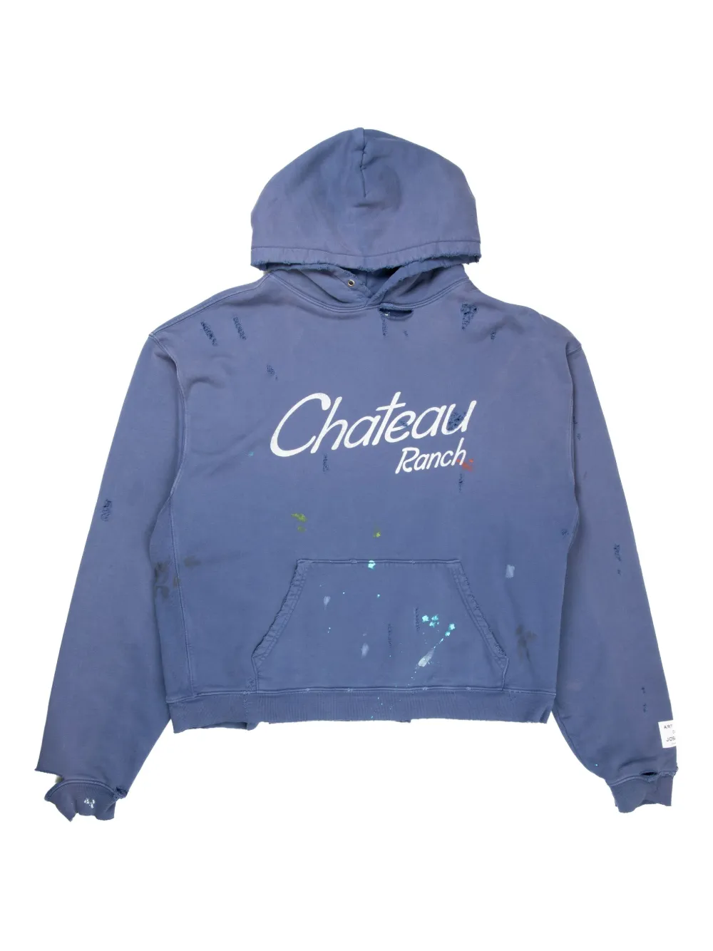 château ranch distressed hoodie