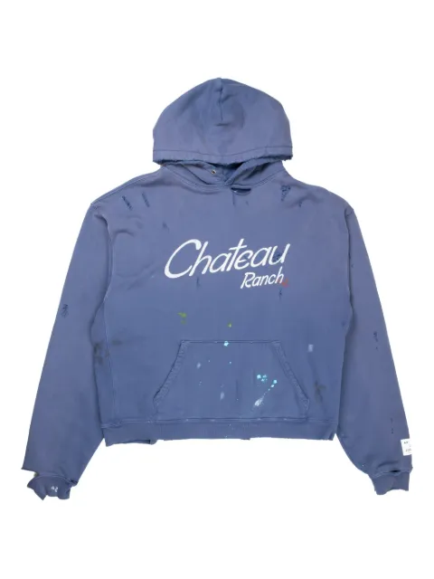 GALLERY DEPT. château ranch distressed hoodie
