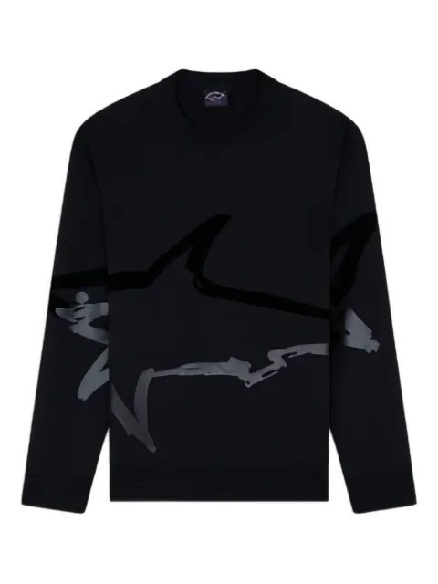 Paul & Shark shark-print sweatshirt
