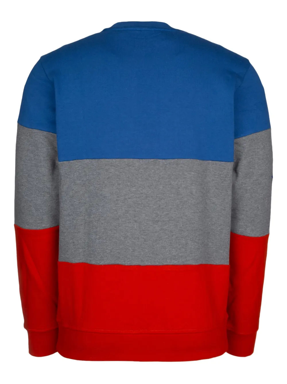 Paul & Shark colour-block embroidered sweatshirt Blauw