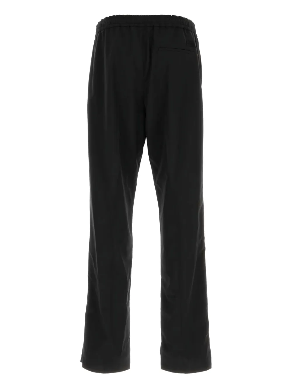 Ferragamo drawstring-waist trousers Zwart
