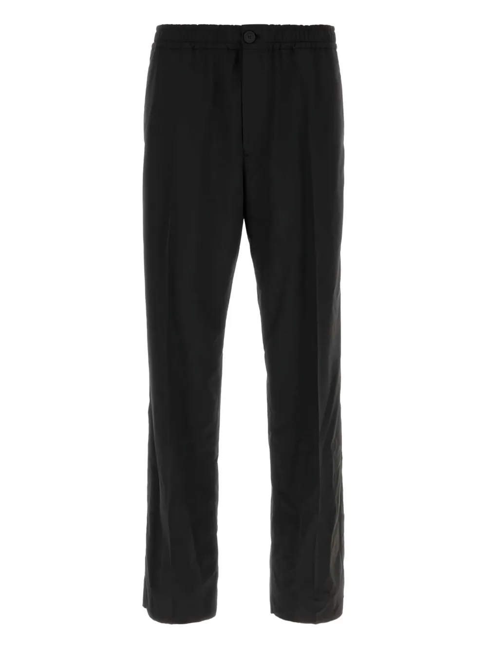 Ferragamo drawstring-waist trousers Zwart