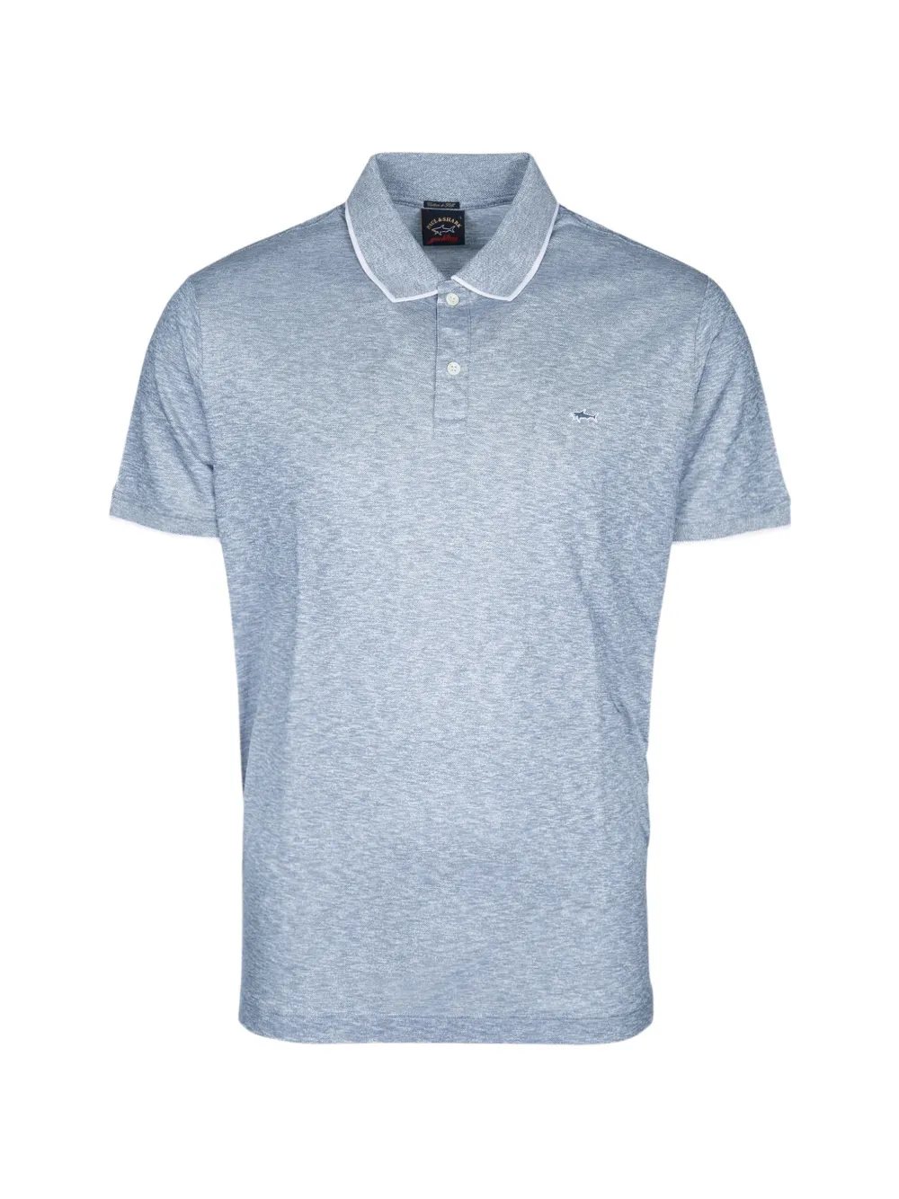 Paul & Shark logo-embroidered polo shirt - Blu