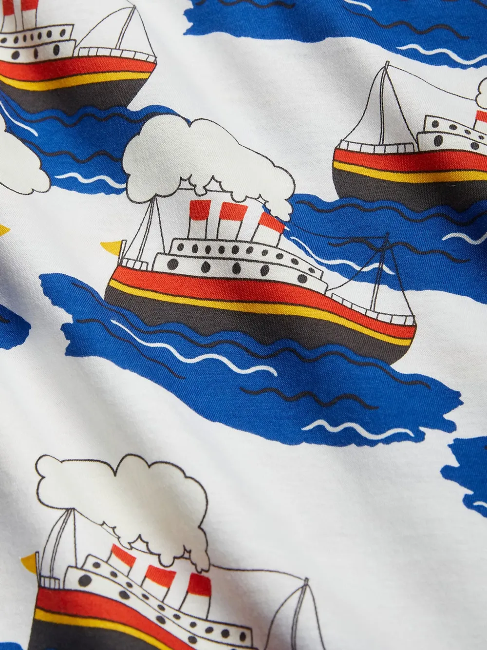 Mini Rodini Ship-print T-shirt In Multi