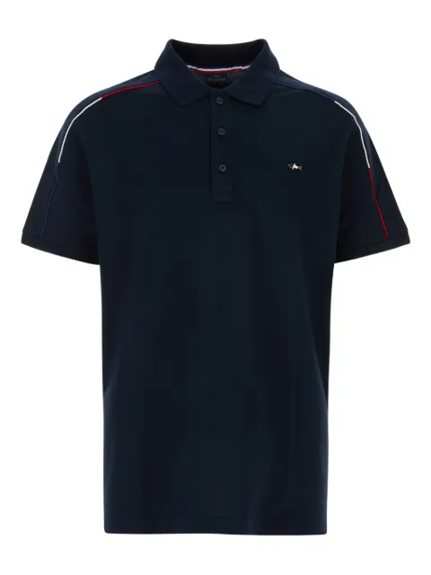 Paul & Shark stripe-detail polo shirt
