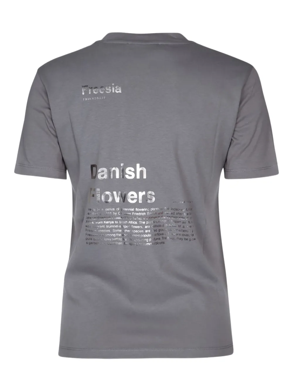 'S Max Mara Danish flowers-print T-shirt Grijs