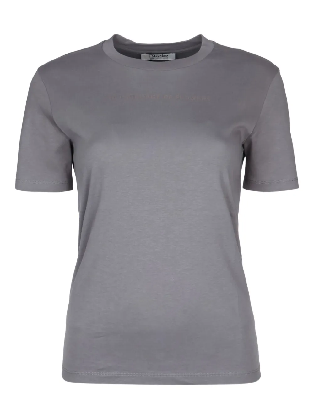 'S Max Mara Danish flowers-print T-shirt Grijs