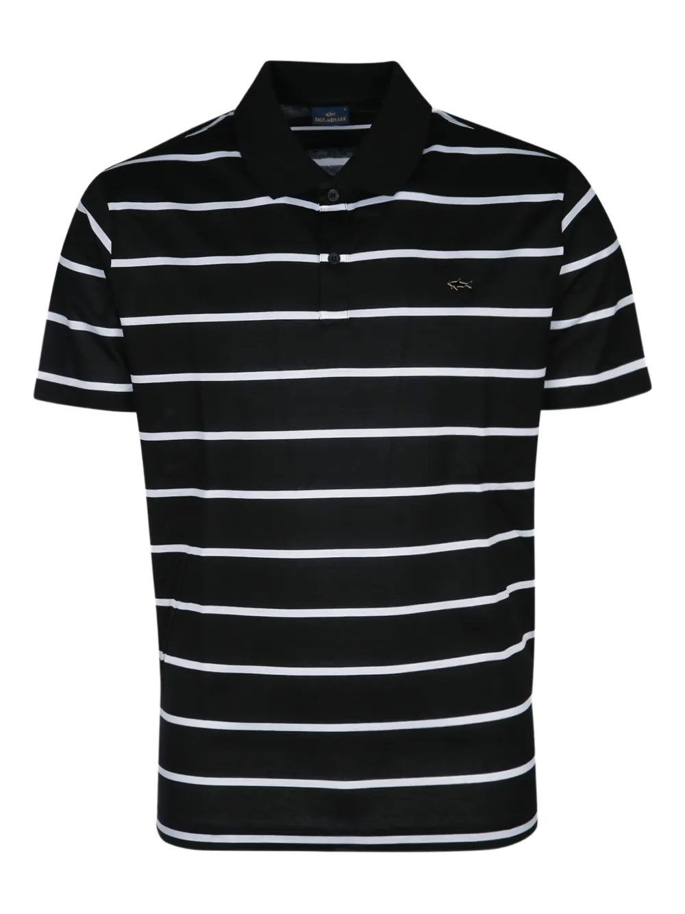 Paul & Shark striped polo shirt Blauw
