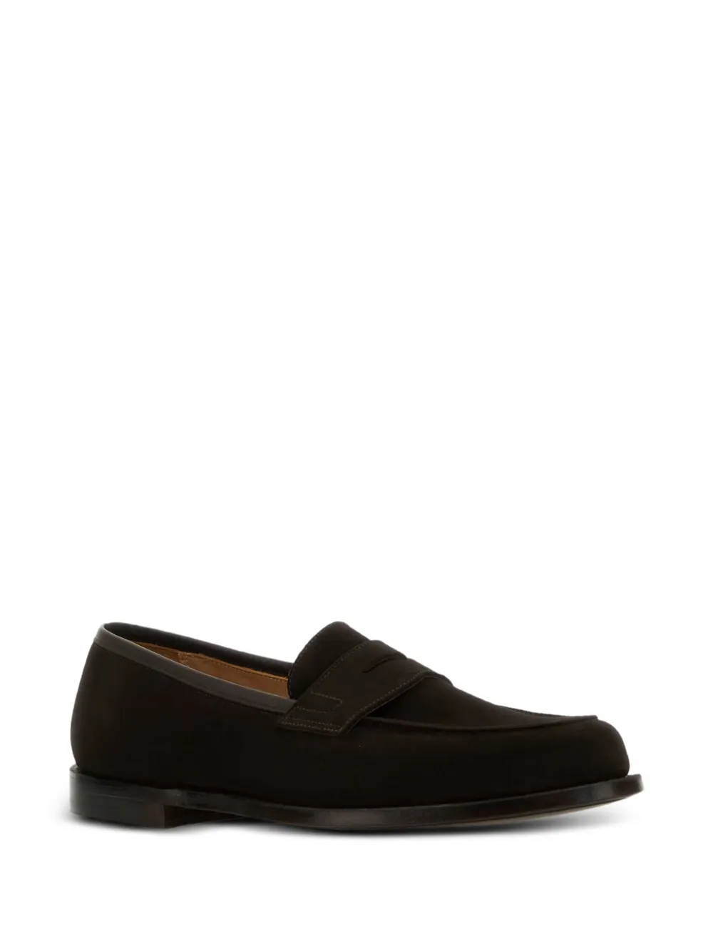 Crockett & Jones Grantham 2 suède loafers - Zwart