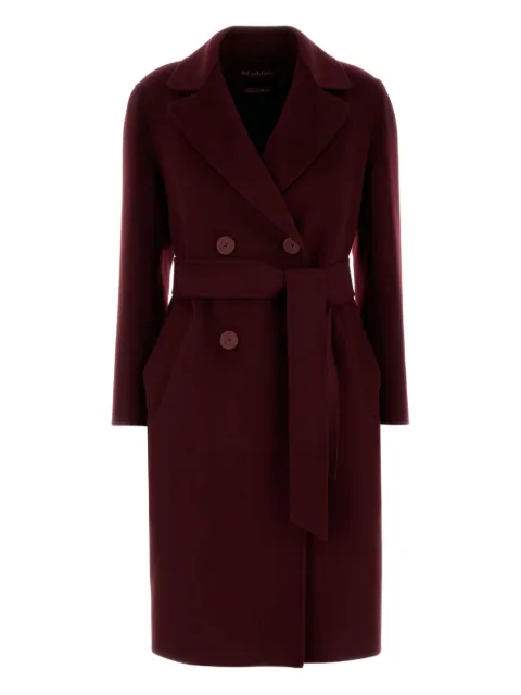 Max Mara belted double-breasted coat