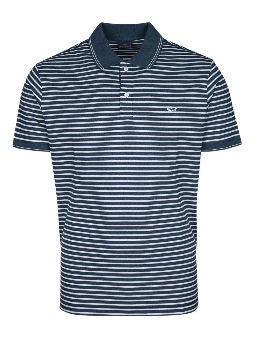 Paul & Shark striped polo shirt Blauw