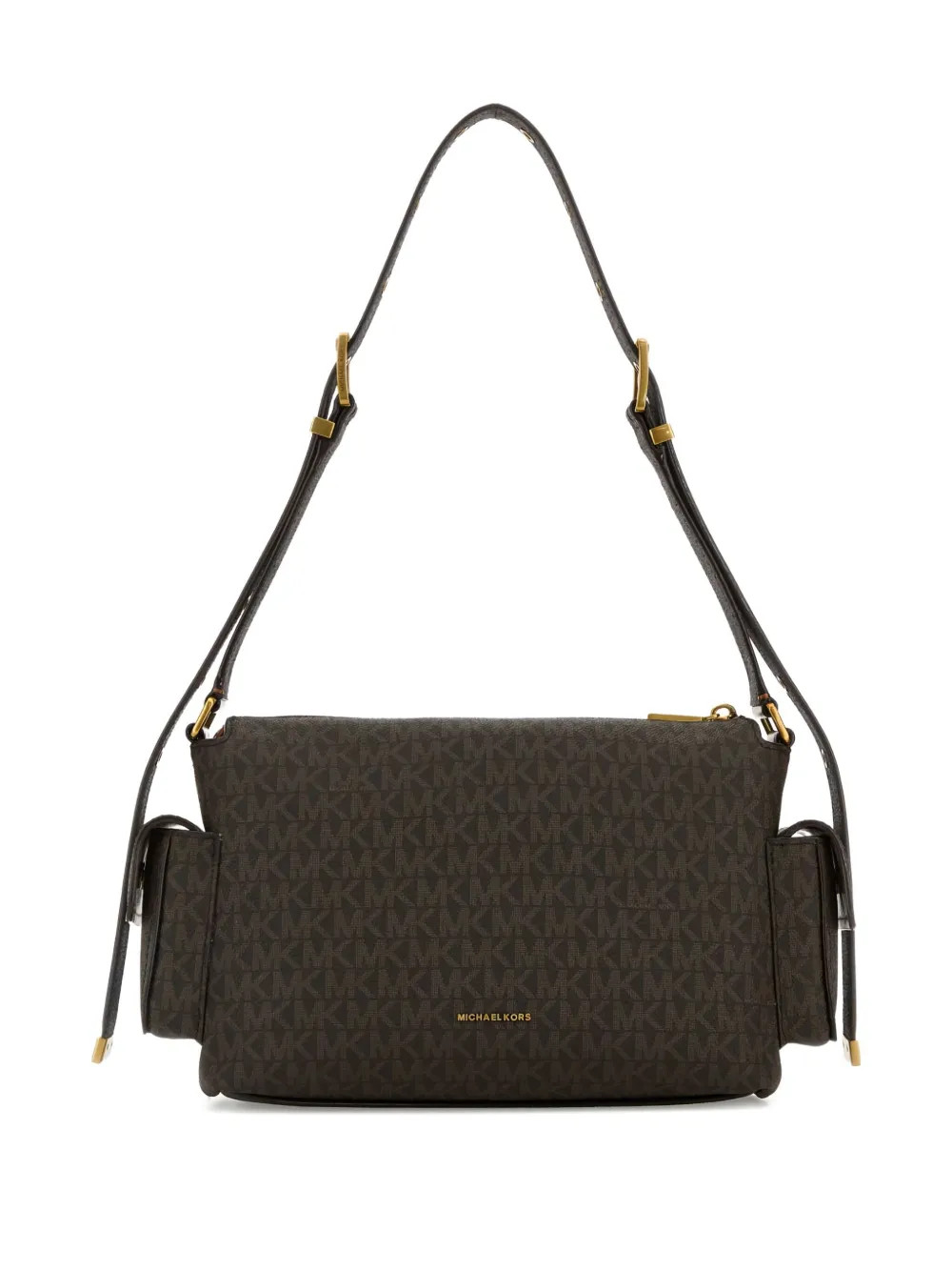 Michael Kors medium Dakota monogram shoulder bag Bruin