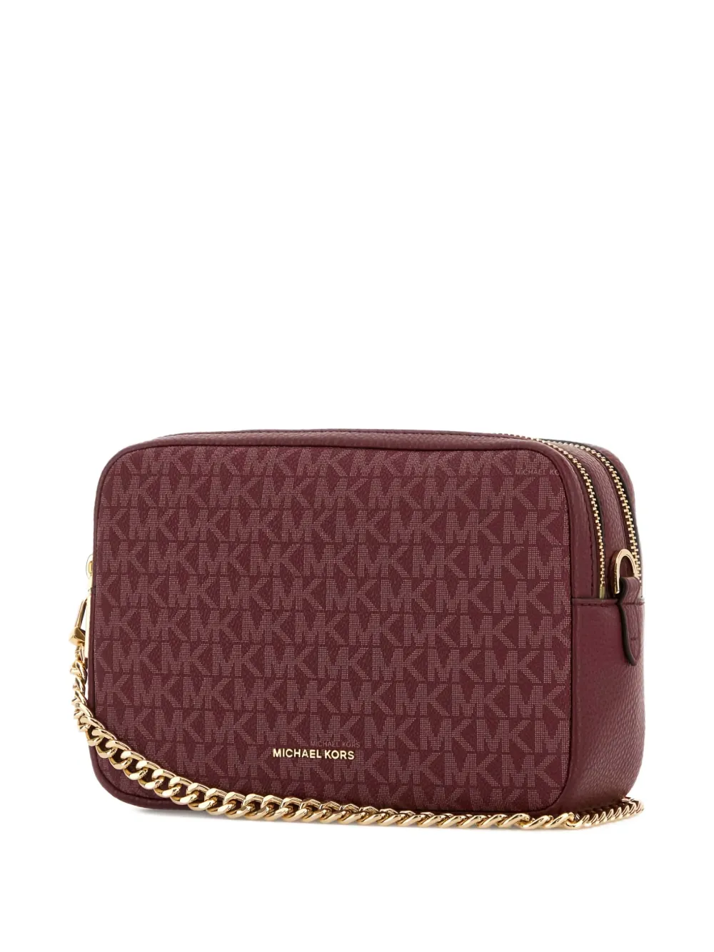 Michael Kors Bryant monogram crossbody bag Rood