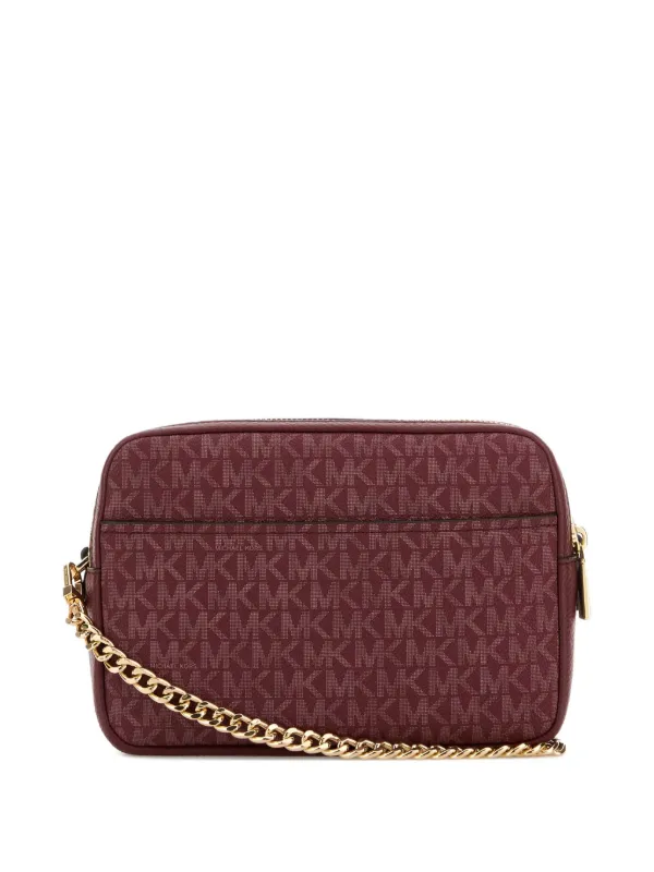 Michael Michael Kors Bryant モノグラム ショルダーバッグ | レッド 