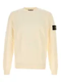 Stone Island crew-neck Compass-badge sweater - Neutrals