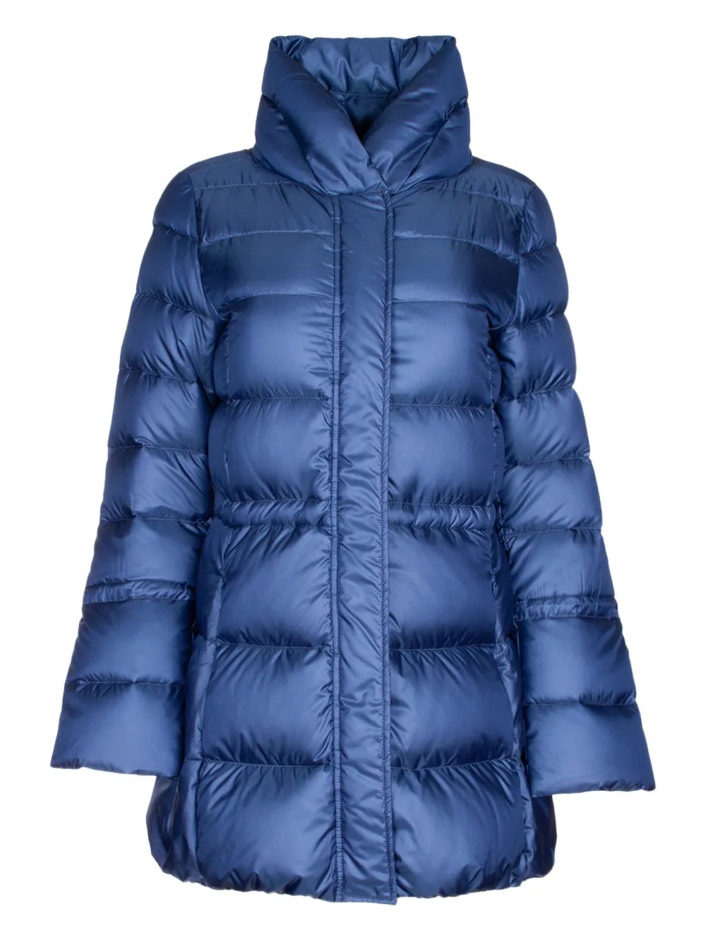 I BLUES Berceto quilted coat - ブルー I BLUES Berceto quilted coat - ブルー