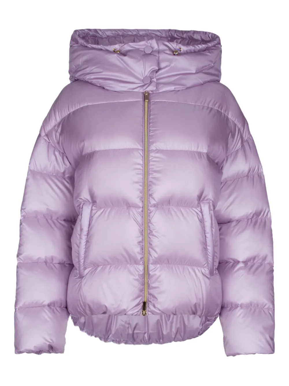 I BLUES Maine hooded quilted jacket - パープル I BLUES Maine hooded quilted jacket - パープル