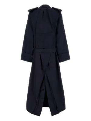 BALENCIAGA ネイビー トレンチコート BALENCIAGA（バレンシアガ）ウィメンズ トレンチコート＆レイン