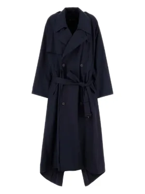 トレンチコート BALENCIAGA ○送料込○BALENCIAGA○オーバーサイズ トレンチコート
