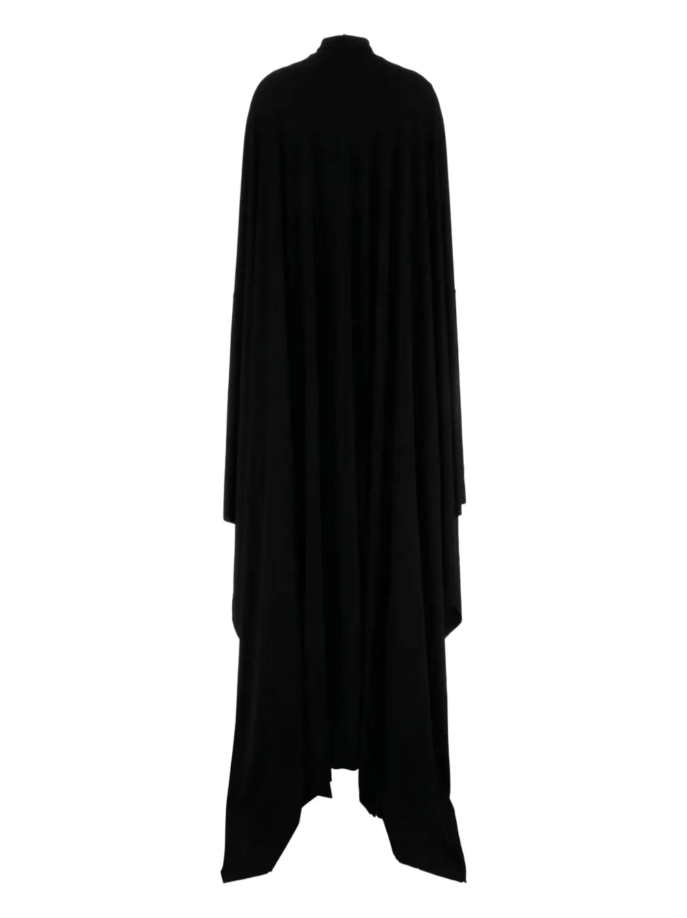 Balenciaga Asymmetrische maxi-jurk - Zwart