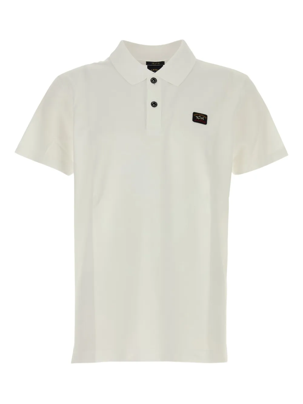 Paul & Shark short-sleeve button polo shirt Beige