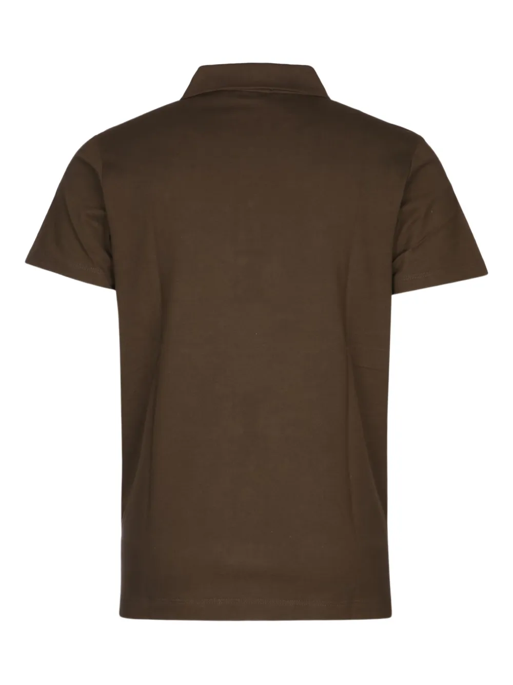 Paul & Shark logo-patch polo shirt Bruin