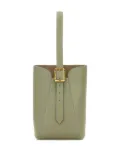J&M Davidson mini Quiver buckle leather bucket bag - Green