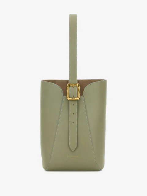 J&M Davidson Quiver buckle leather bucket bag