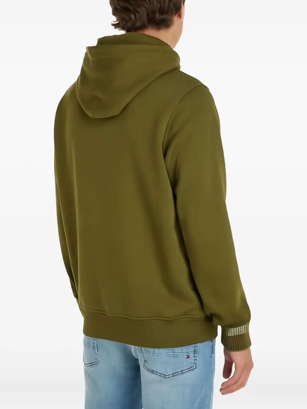 Tommy Hilfiger Hoodie met geborduurd logo - Groen