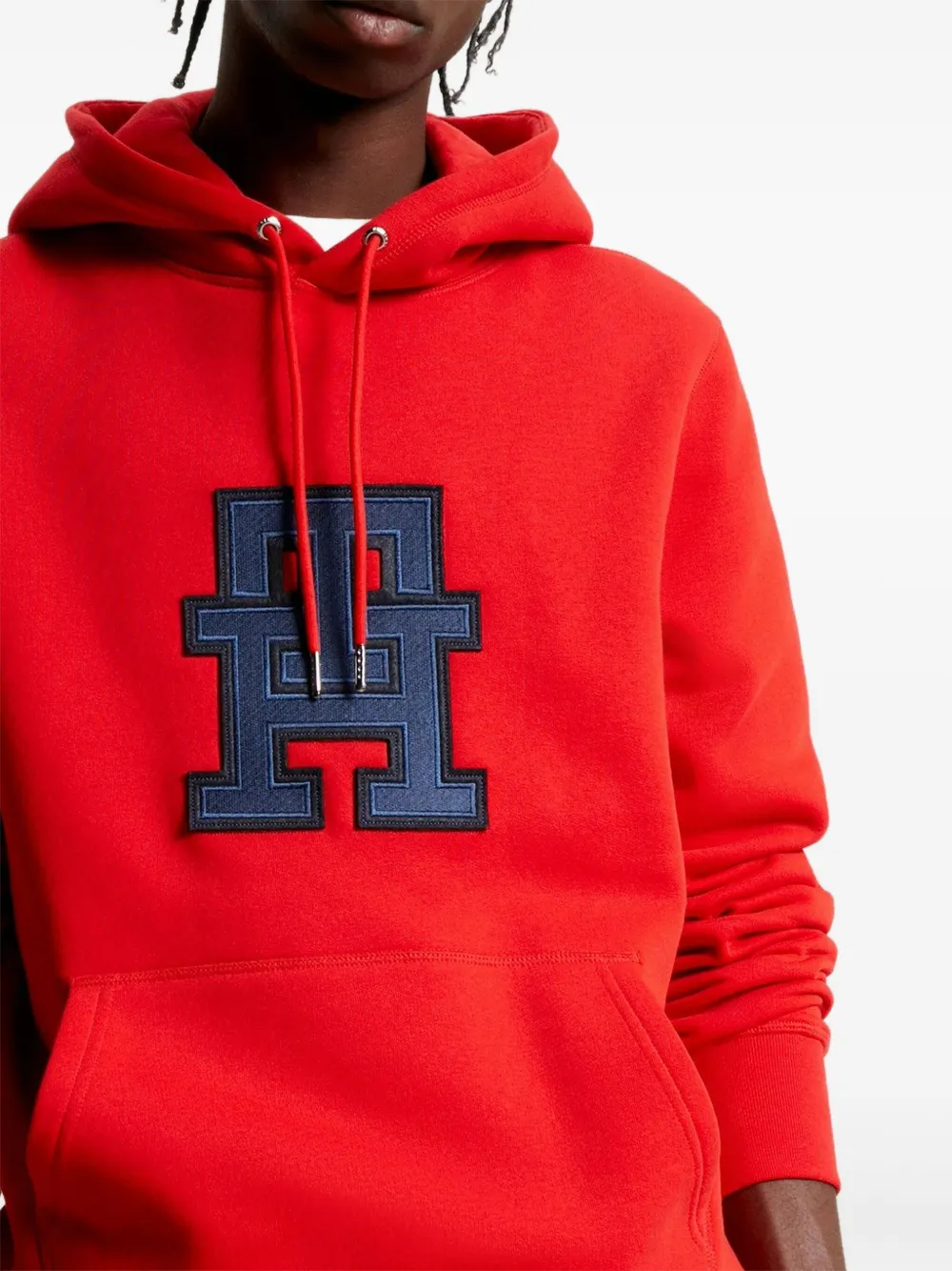 Tommy Hilfiger applique-detail hooded sweatshirt | Hoodies | Image 2