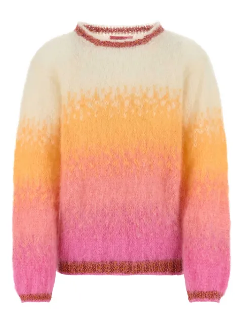 Rose Carmine ombre sweater