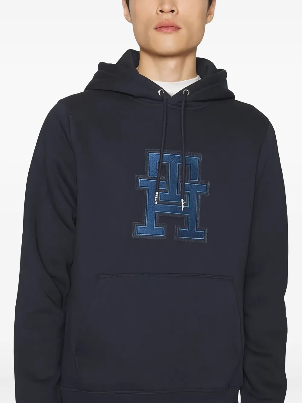 Tommy Hilfiger logo-embroidered hoodie | Hoodies | Image 2