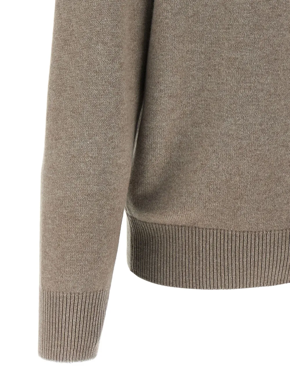 Brunello Cucinelli flap-pocket collared cardigan Beige