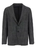 Tagliatore check-patterned blazer - Grey