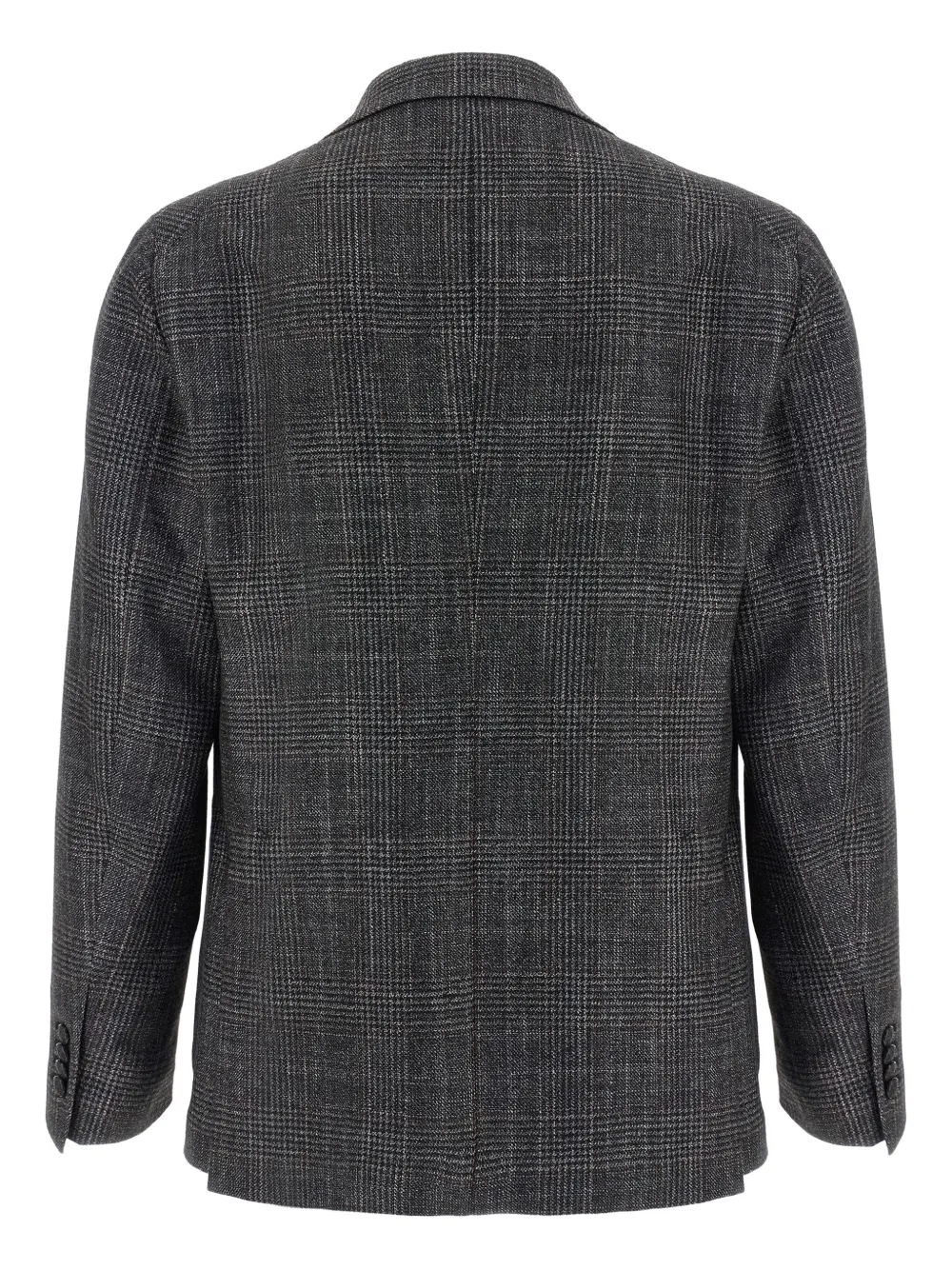 Tagliatore check-patterned blazer Grijs