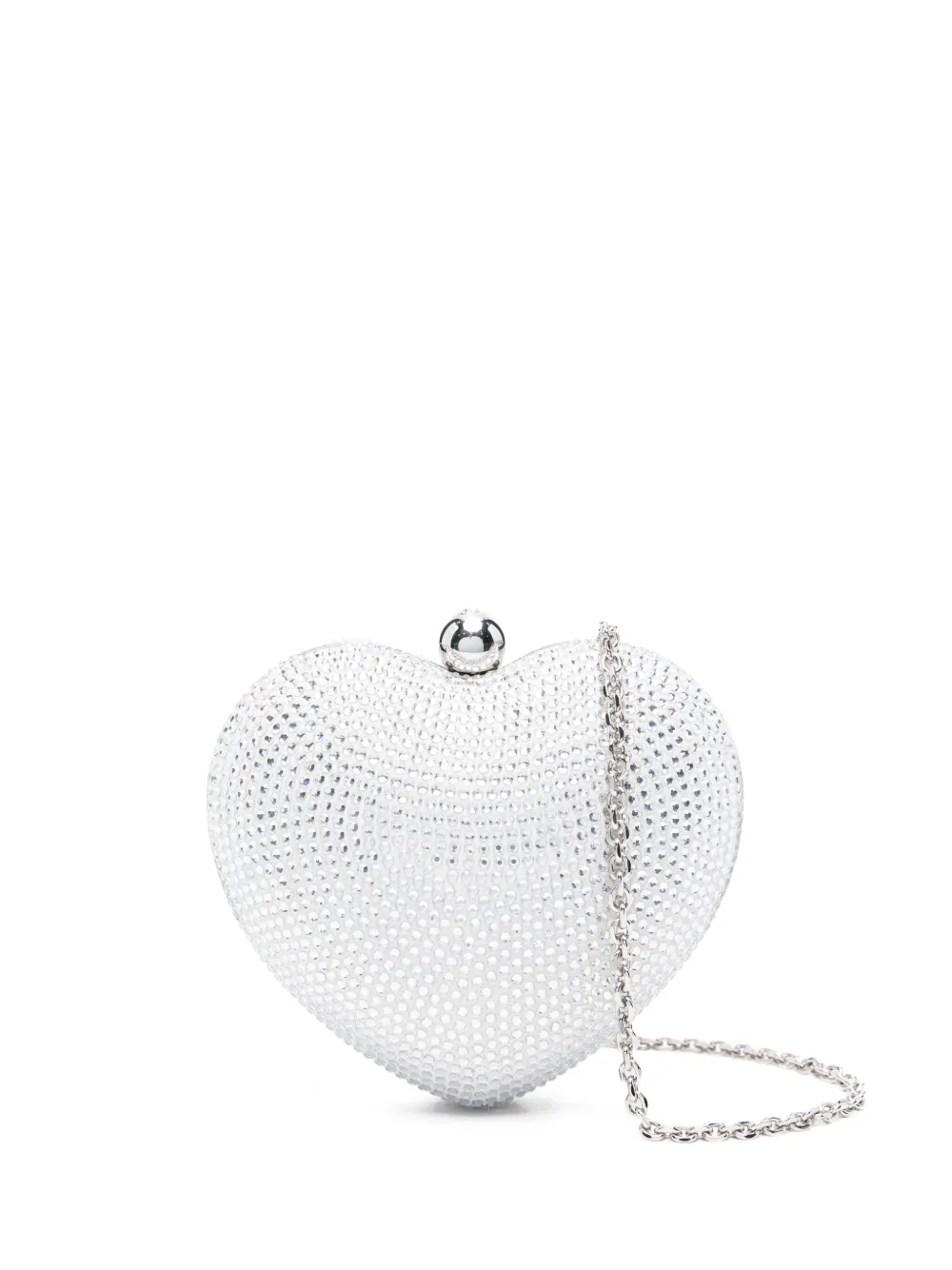 mini Crystal Heart embellished bag
