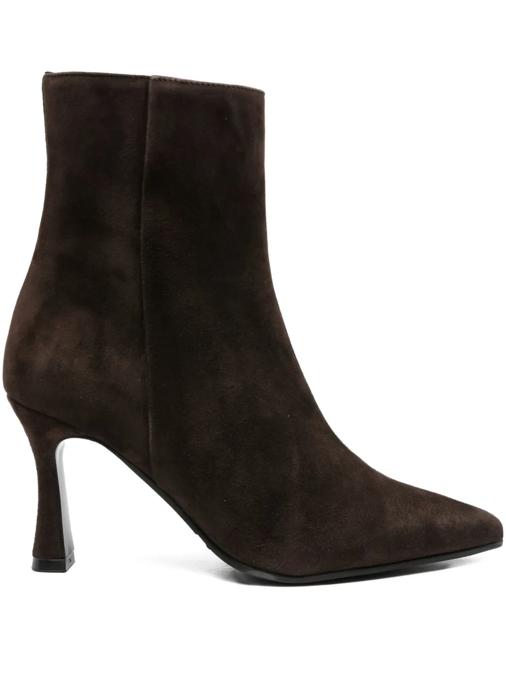 Evaluna 80mm pointed-toe ankle boots Brown