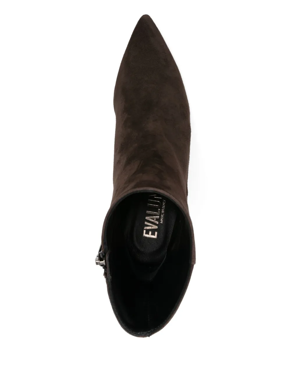 Evaluna 80mm pointed-toe ankle boots Brown